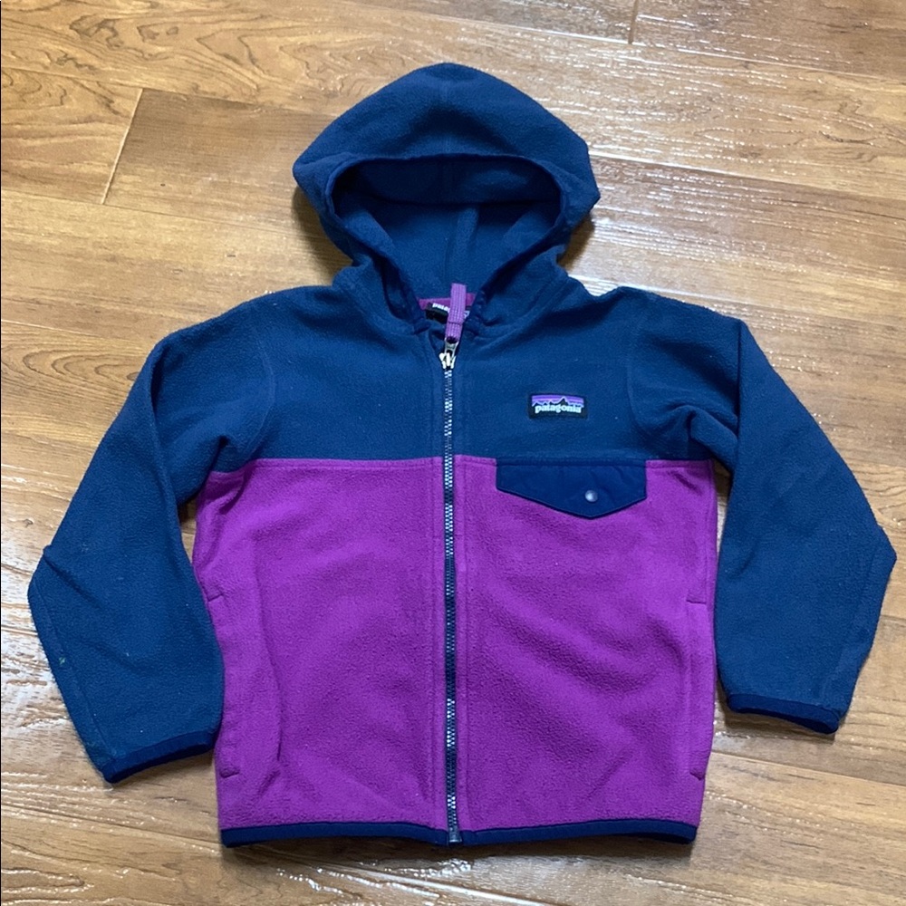 Patagonia Kids Zip-Up Fleece Hoodie